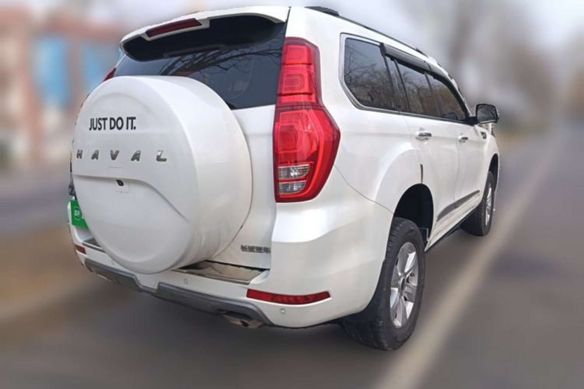 Used Haval H9 2020 2.0T Gasoline 4x4 Luxury 7-Seater Rear Right 45 Deg