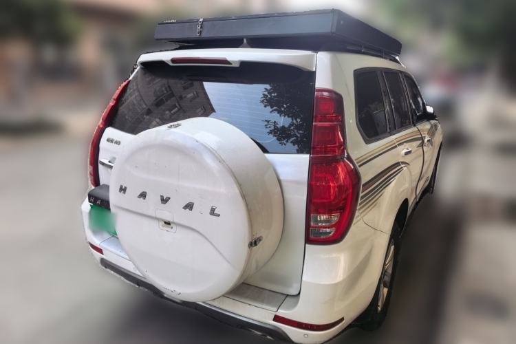 Used Haval H9 2020 2.0T Gasoline 4x4 Luxury 7-Seater Rear Right 45 Deg