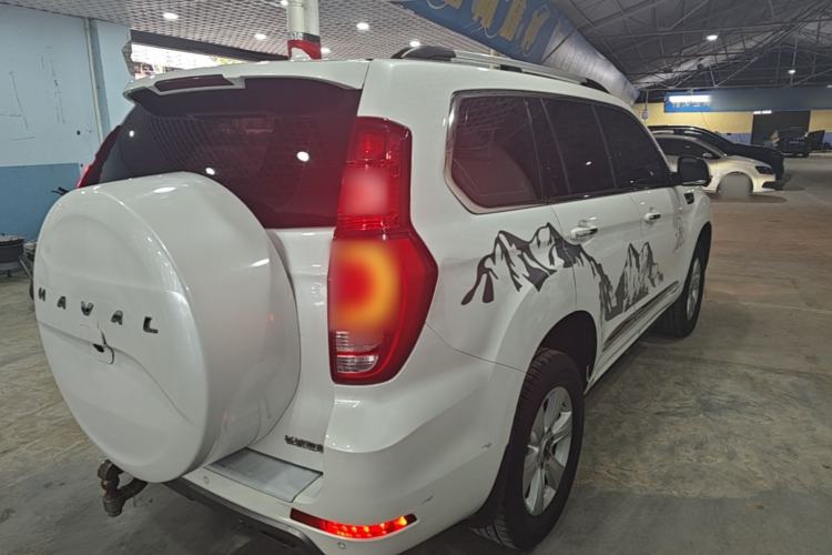 Used Haval H9 2020 2.0T Gasoline 4x4 Luxury 7-Seater Rear Right 45 Deg