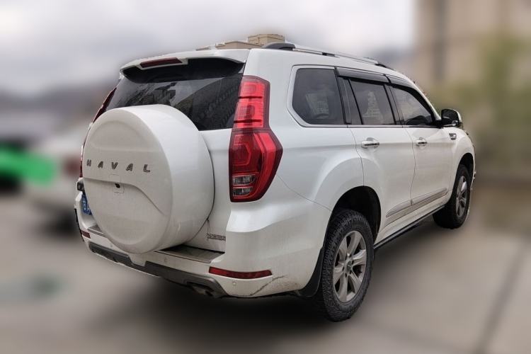 Used Haval H9 2020 2.0T Gasoline 4x4 Luxury 7-Seater Rear Right 45 Deg