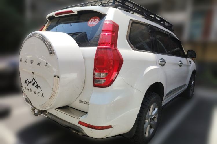 Used Haval H9 2020 2.0T Gasoline 4x4 Luxury 7-Seater Rear Right 45 Deg