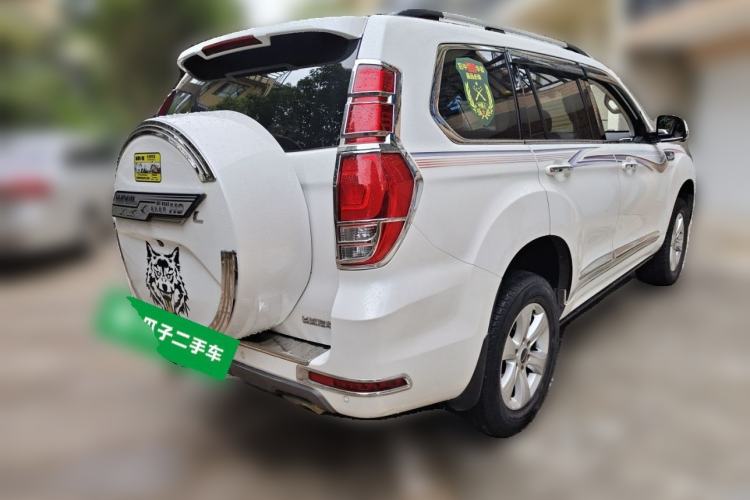 Used Haval H9 2020 2.0T Gasoline 4x4 Luxury 7-Seater Rear Right 45 Deg