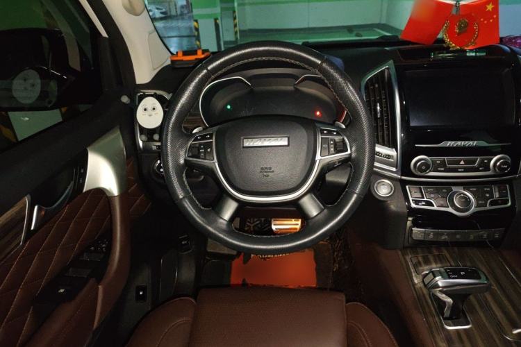 Used Haval H9 2020 2.0T Gasoline 4WD Premium Edition 5 Seats Steering Wheel