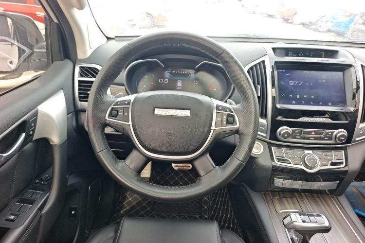 Used Haval H9 2020 2.0T Gasoline 4x4 Elite Version 5 Seats Steering Wheel