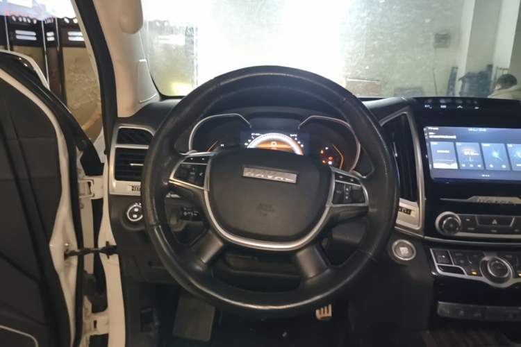 Used Haval H9 2020 2.0T Gasoline 4x4 Elite Version 5 Seats Steering Wheel