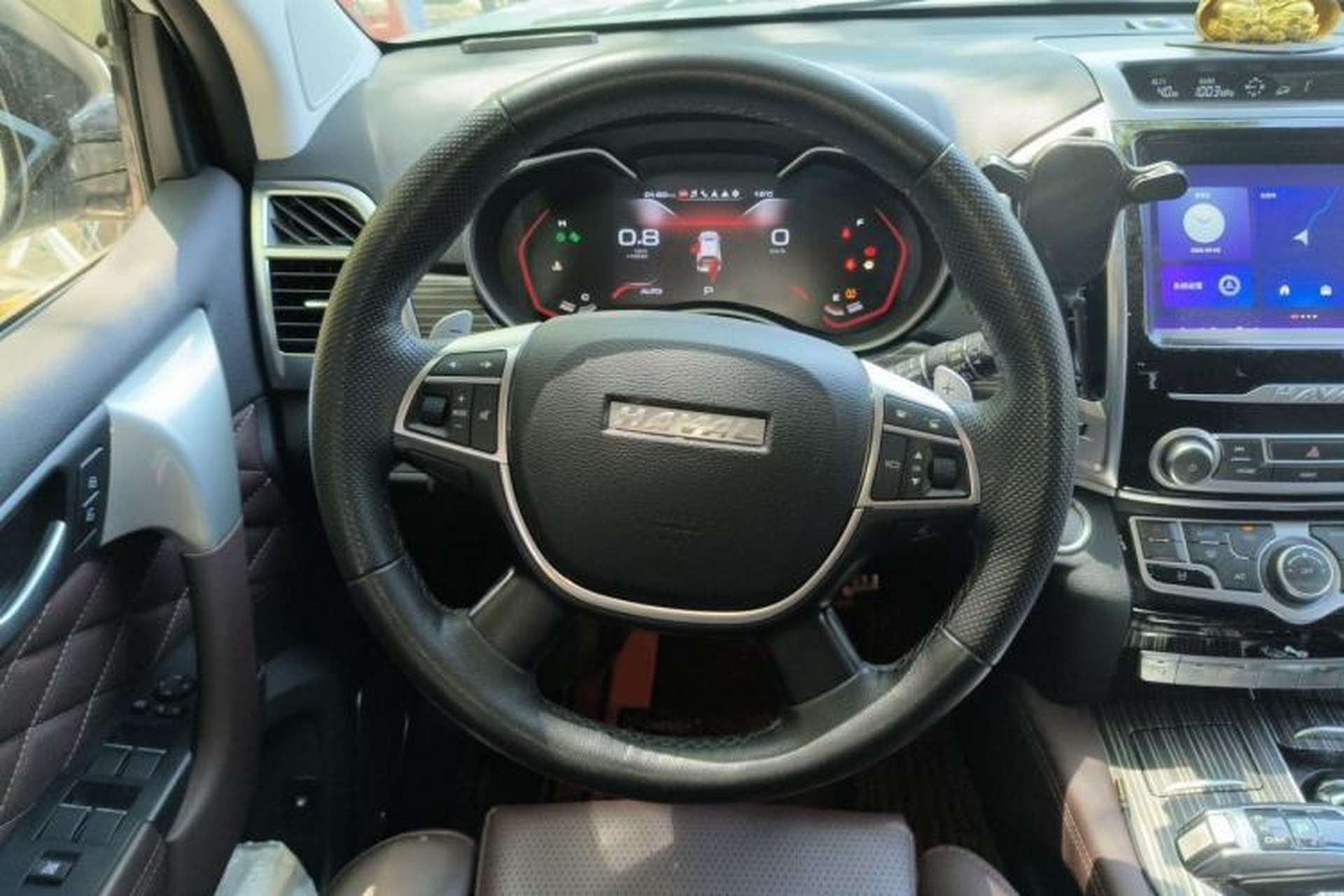 Used Haval H9 2020 2.0T Gasoline 4WD Premium Edition 5 Seats Steering Wheel