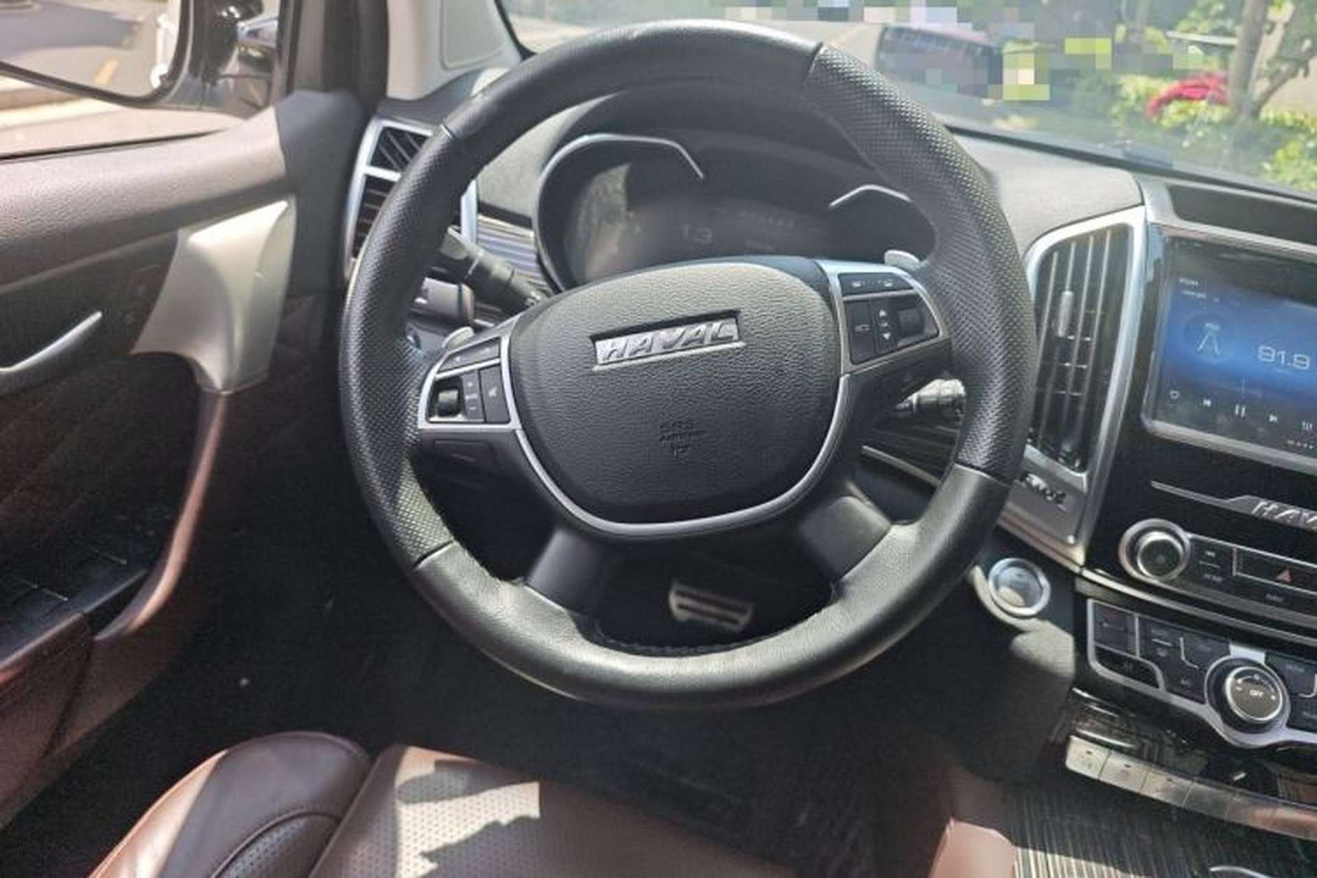 Used Haval H9 2020 2.0T Gasoline 4WD Premium Edition 5 Seats Steering Wheel