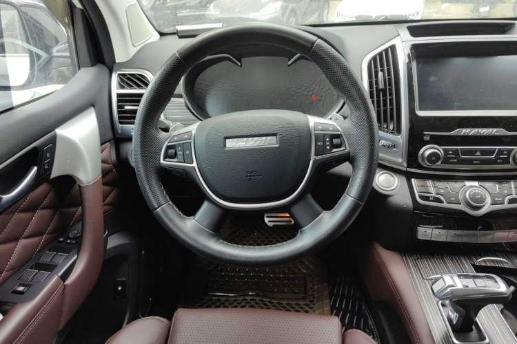 Used Haval H9 2020 2.0T Gasoline 4WD Premium Edition 5 Seats Steering Wheel