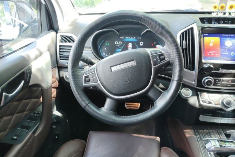 Used Haval H9 2020 2.0T Gasoline 4x4 Luxury 7-Seater Steering Wheel