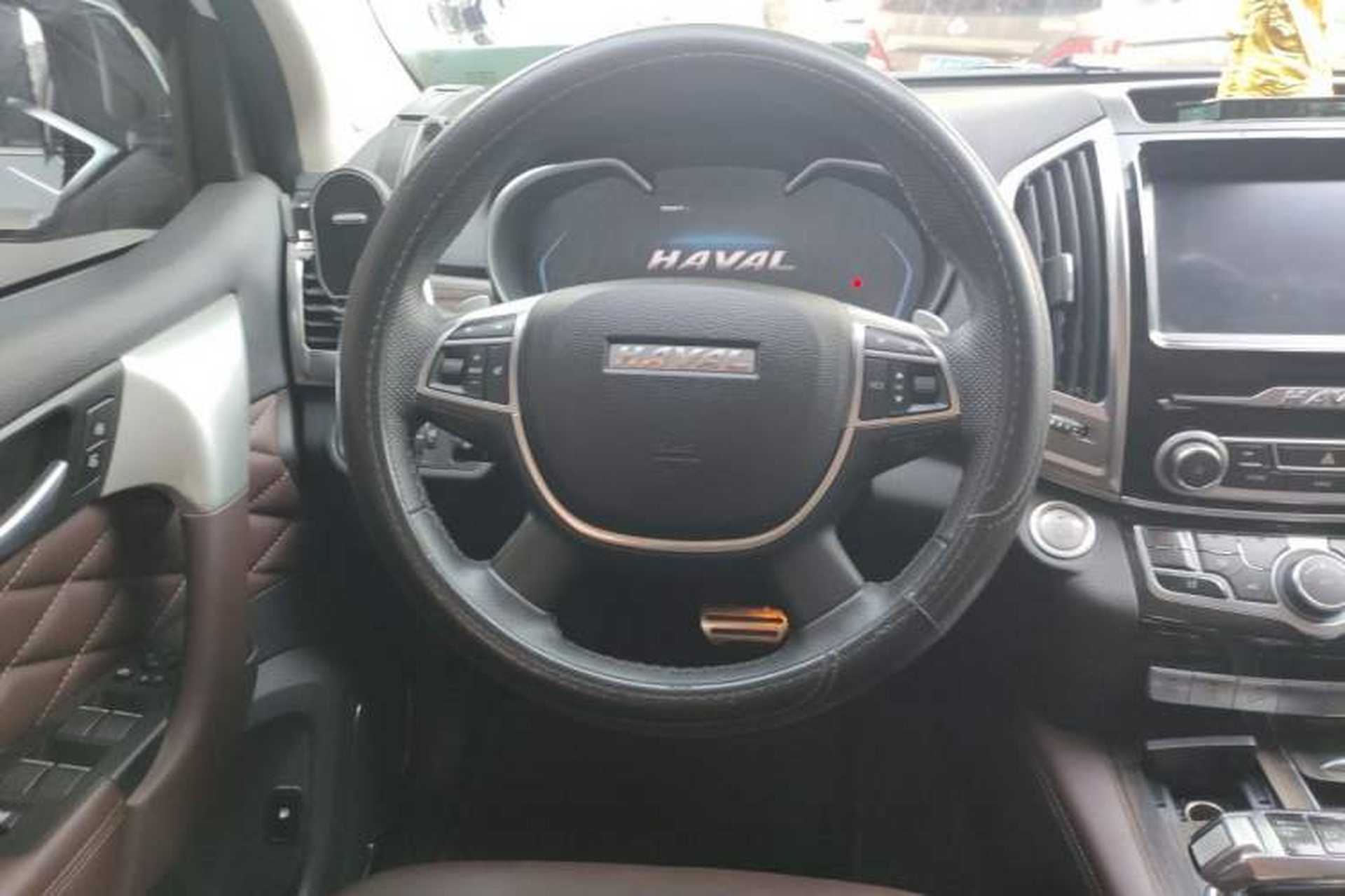 Used Haval H9 2020 2.0T Gasoline 4WD Smart Enjoyment Version 5 Seats Steering Wheel