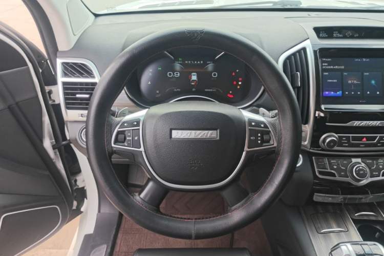 Used Haval H9 2020 2.0T Gasoline 4x4 Elite Version 5 Seats Steering Wheel
