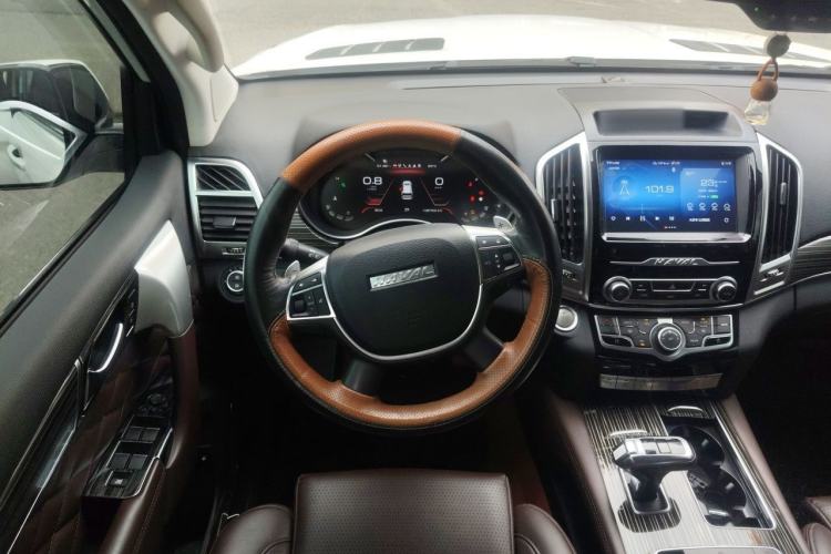 Used Haval H9 2020 2.0T Gasoline 4WD Premium Edition 5 Seats Steering Wheel