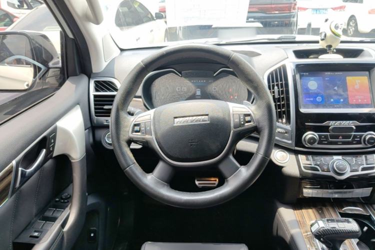 Used Haval H9 2020 2.0T Gasoline 4x4 Elite Version 5 Seats Steering Wheel