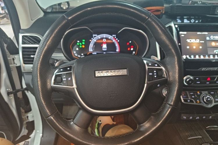 Used Haval H9 2020 2.0T Gasoline 4x4 Luxury 7-Seater Steering Wheel