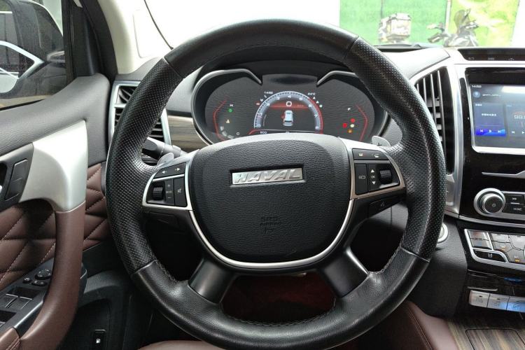 Used Haval H9 2020 2.0T Gasoline 4WD Smart Enjoyment Version 5 Seats Steering Wheel