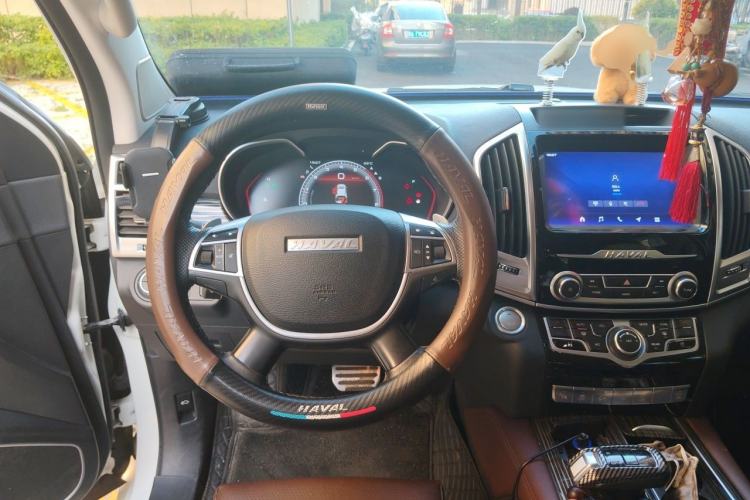 Used Haval H9 2020 2.0T Gasoline 4WD Premium Edition 5 Seats Steering Wheel