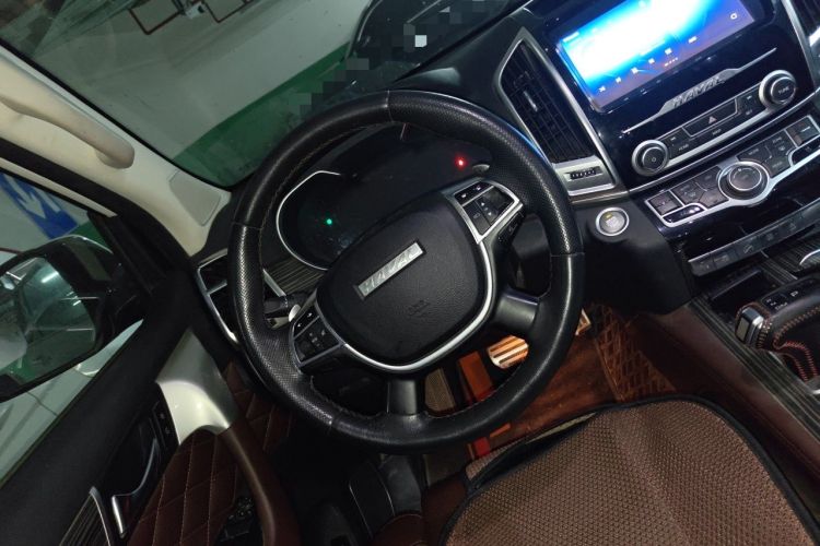 Used Haval H9 2020 2.0T Gasoline 4WD Premium Edition 5 Seats Steering Wheel