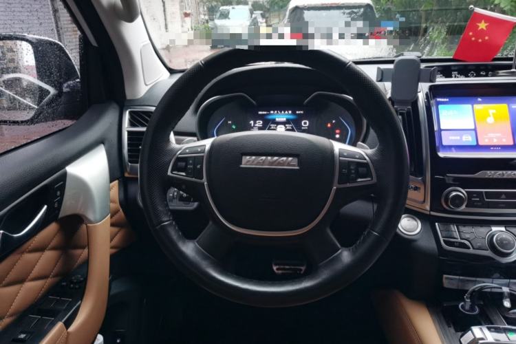 Used Haval H9 2020 2.0T Gasoline 4WD Premium Edition 5 Seats Steering Wheel