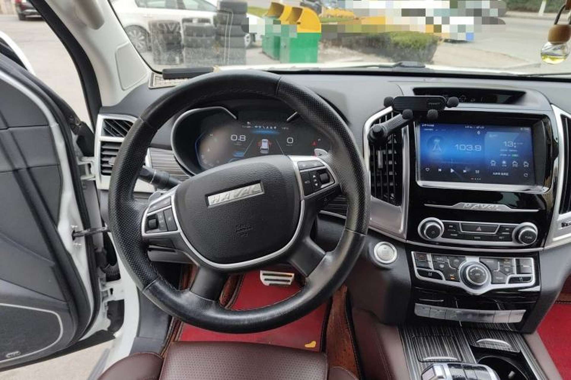 Used Haval H9 2020 2.0T Gasoline 4WD Premium Edition 5 Seats Steering Wheel