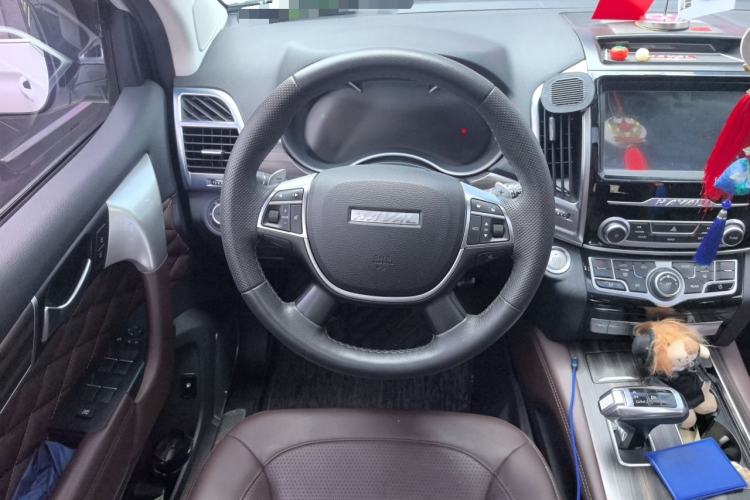 Used Haval H9 2020 2.0T Gasoline 4WD Smart Enjoyment Version 5 Seats Steering Wheel