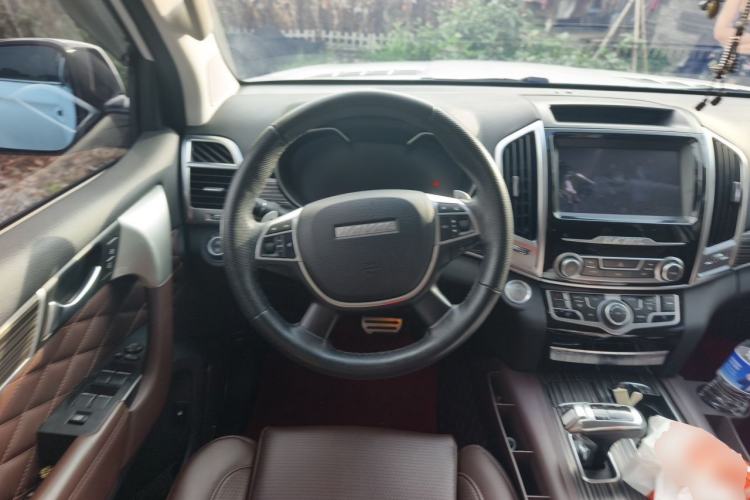Used Haval H9 2020 2.0T Gasoline 4WD Premium Edition 5 Seats Steering Wheel