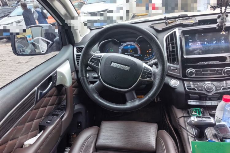 Used Haval H9 2020 2.0T Gasoline 4WD Premium Edition 5 Seats Steering Wheel