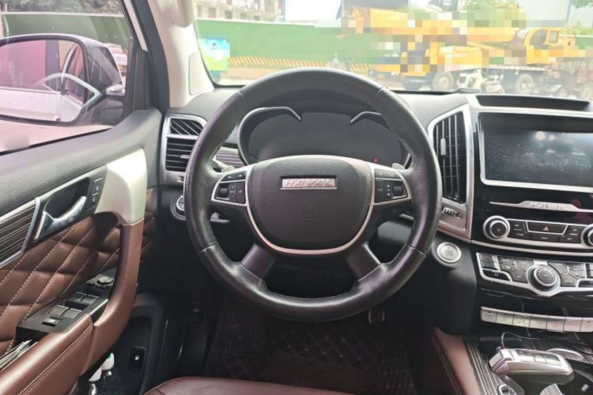 Used Haval H9 2020 2.0T Gasoline 4x4 Luxury 7-Seater Steering Wheel
