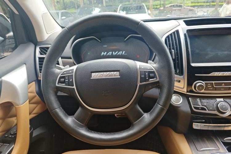 Used Haval H9 2020 2.0T Gasoline 4WD Smart Enjoyment Version 5 Seats Steering Wheel