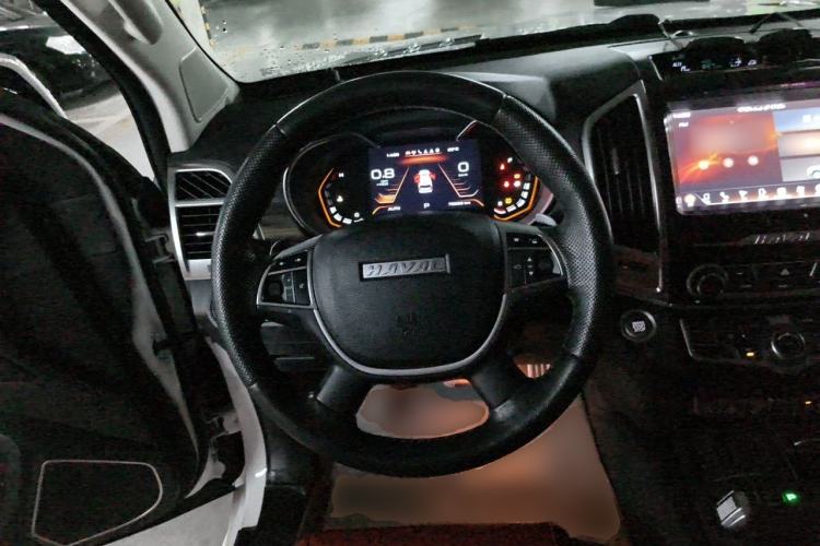 Used Haval H9 2020 2.0T Gasoline 4x4 Elite Version 5 Seats Steering Wheel