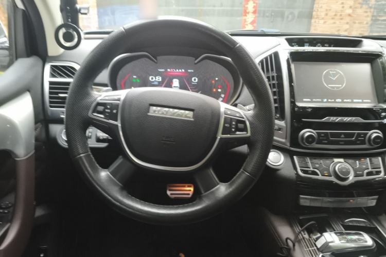 Used Haval H9 2020 2.0T Gasoline 4WD Premium Edition 5 Seats Steering Wheel