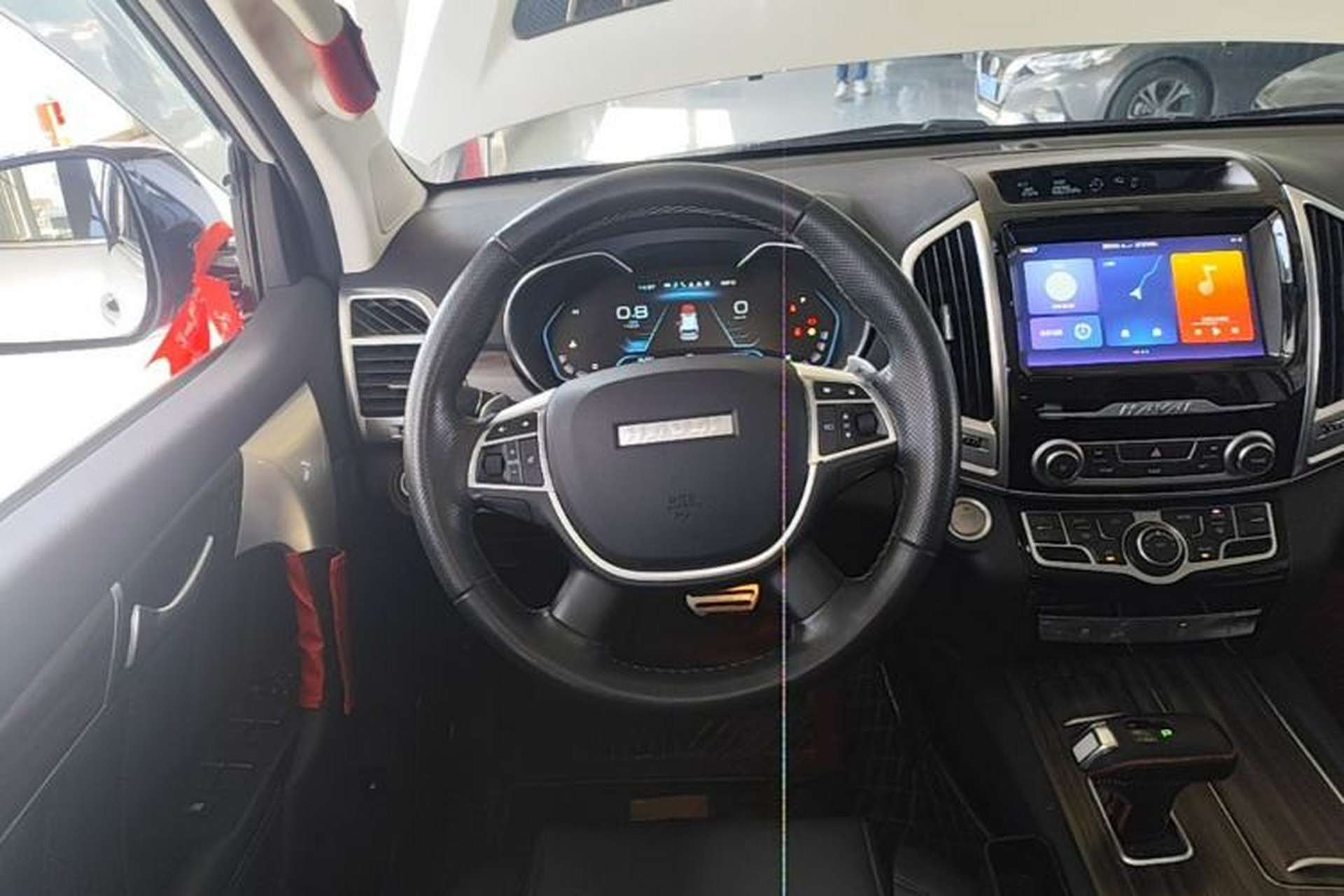 Used Haval H9 2020 2.0T Gasoline 4x4 Elite Version 5 Seats Steering Wheel