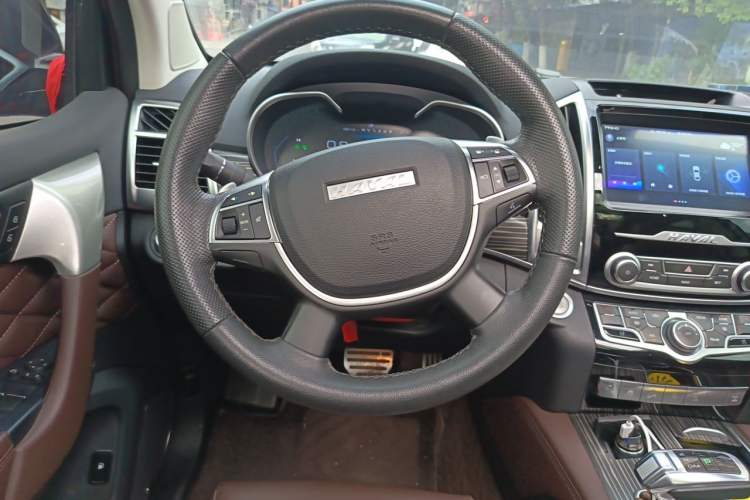 Used Haval H9 2020 2.0T Gasoline 4WD Premium Edition 5 Seats Steering Wheel