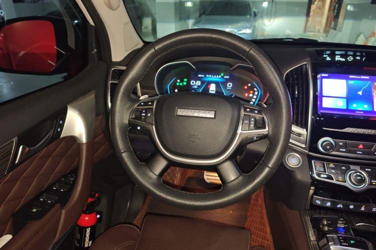Used Haval H9 2020 2.0T Gasoline 4x4 Luxury 7-Seater Steering Wheel