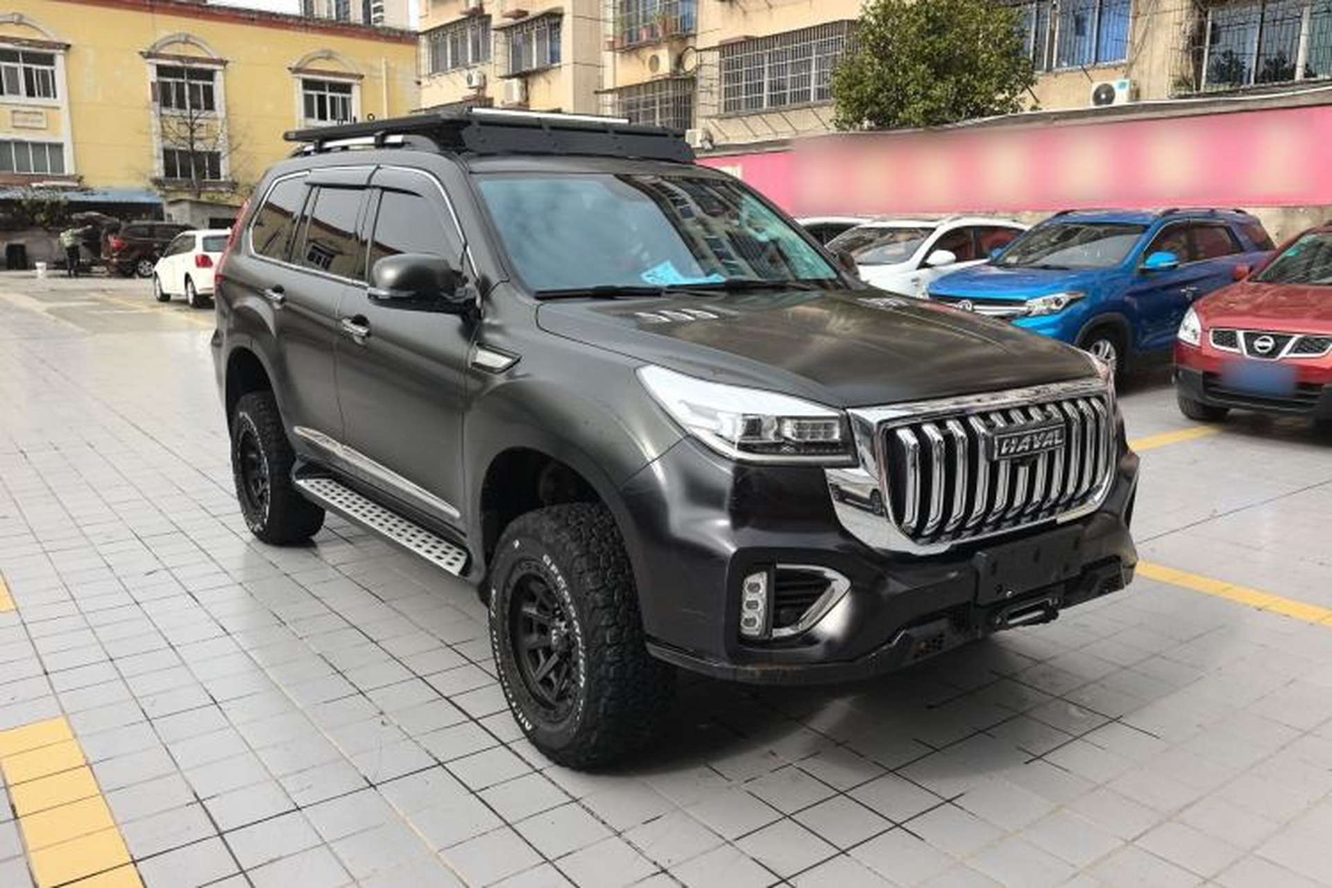 Used Haval H9 2022 2.0T Gasoline 4x4 Elite Model 5 Seats Front Right 45 Deg