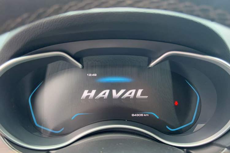 Used Haval H9 2022 2.0T Gasoline 4x4 Smart Enjoyment Version 5 Seats Odometer Close Up