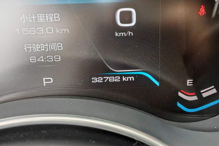 Used Haval H9 2022 2.0T Gasoline 4x4 Elite Model 5 Seats Odometer Close Up