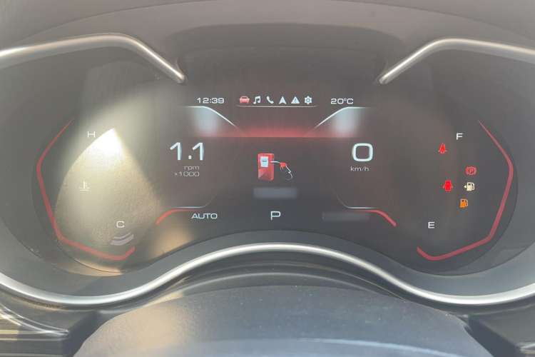 Used Haval H9 2022 2.0T Gasoline 4x4 Premium 5-Seater Instrument Cluster