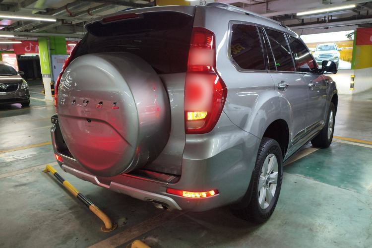 Used Haval H9 2022 2.0T Gasoline 4x4 Luxury 7-Seater Rear Right 45 Deg
