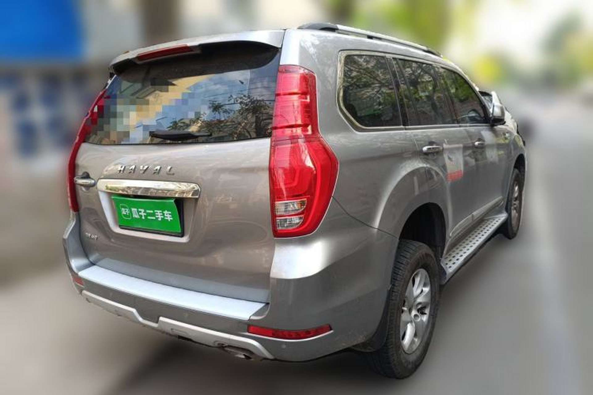 Used Haval H9 2022 2.0T Gasoline 4x4 Elite Model 5 Seats Rear Right 45 Deg