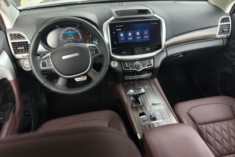 Used Haval H9 2022 2.0T Gasoline 4x4 Smart Enjoyment Version 5 Seats Center Console