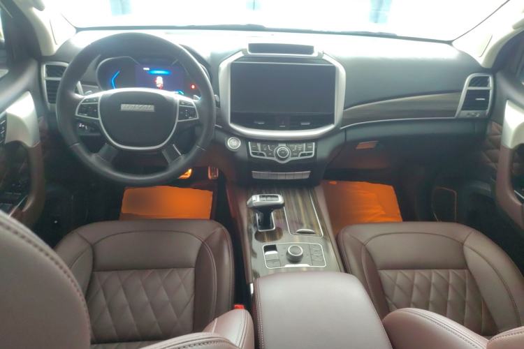 Used Haval H9 2022 2.0T Gasoline 4x4 Smart Enjoyment Version 5 Seats Center Console