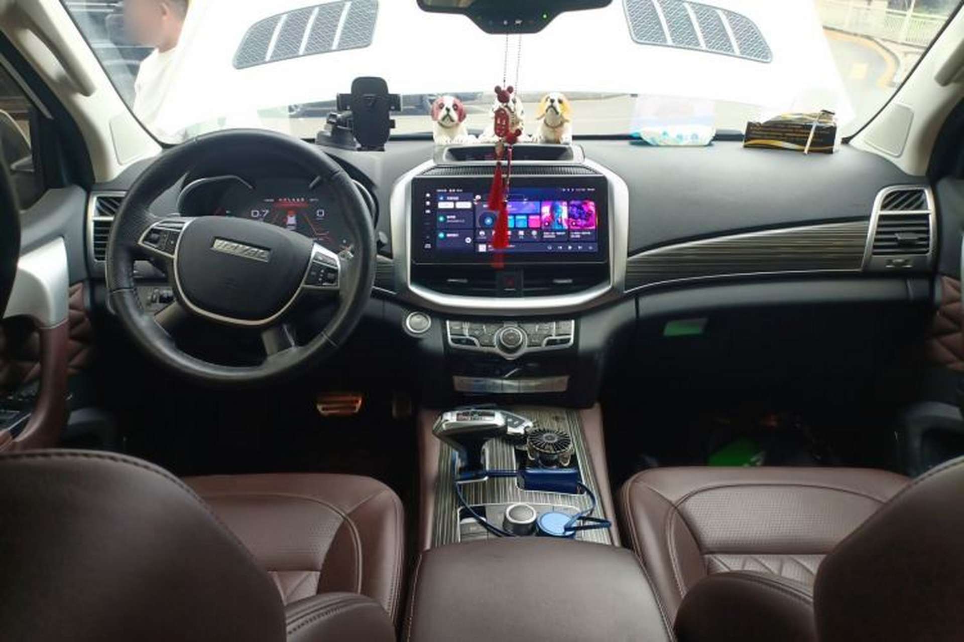 Used Haval H9 2022 2.0T Gasoline 4x4 Luxury 7-Seater Center Console