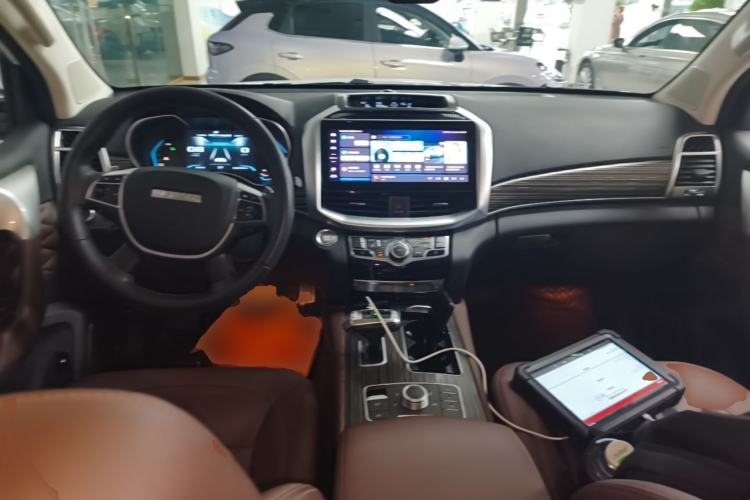 Used Haval H9 2022 2.0T Gasoline 4x4 Luxury 7-Seater Center Console