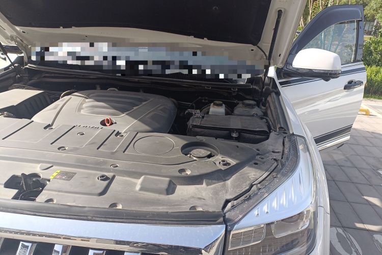 Used Haval H9 2022 2.0T Gasoline 4x4 Smart Enjoyment Version 5 Seats Engine Bay Left