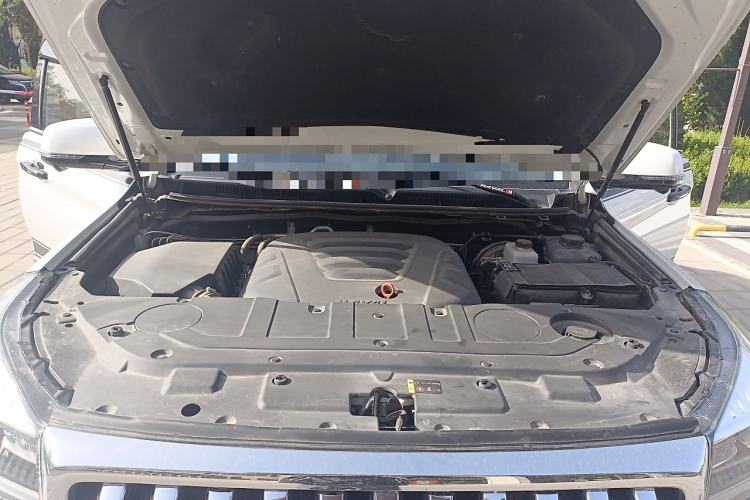 Used Haval H9 2022 2.0T Gasoline 4x4 Smart Enjoyment Version 5 Seats Engine Bay