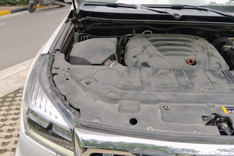 Used Haval H9 2022 2.0T Gasoline 4x4 Smart Enjoyment Version 5 Seats Engine Bay Right