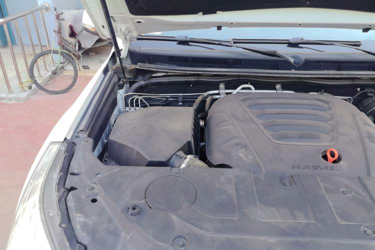 Used Haval H9 2022 2.0T Gasoline 4x4 Elite Model 5 Seats Engine Bay Right