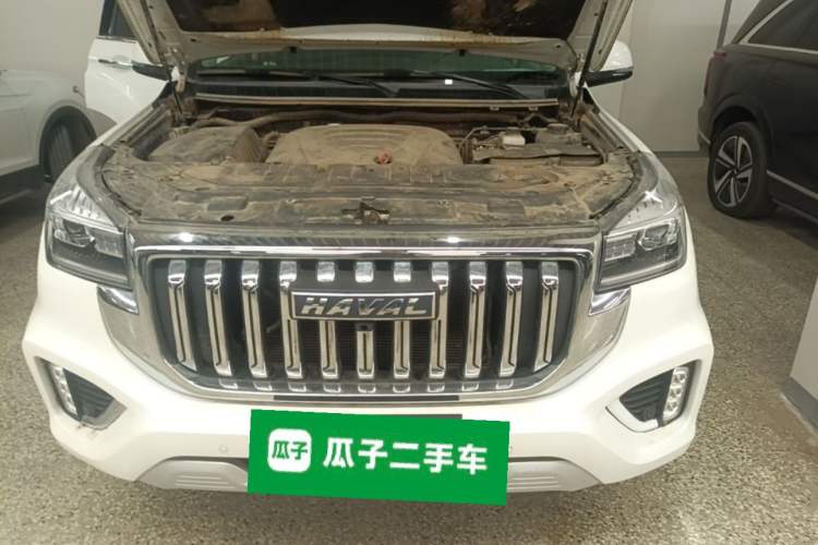 Used Haval H9 2022 2.0T Gasoline 4x4 Elite Model 5 Seats Engine Bay