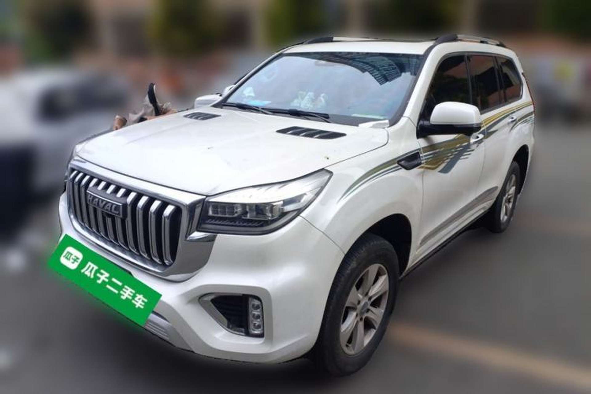 Used Haval H9 2022 2.0T Gasoline 4x4 Luxury 7-Seater Front Left 45 Deg