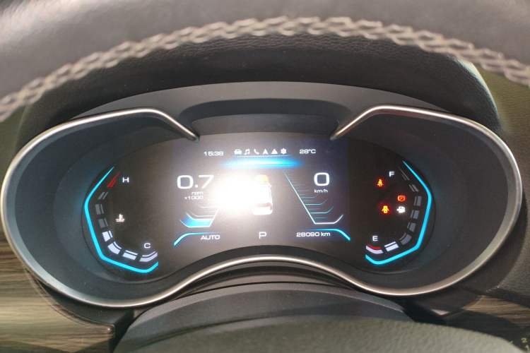 Used Haval H9 2022 2.0T Gasoline 4x4 Smart Enjoyment Version 5 Seats Instrument Cluster